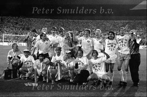 Stuttgart, 25 mei 1988
PSV-Benfica, eindstand 0-0
PSV Winnaar Europacup I Seizoen 1987/1988