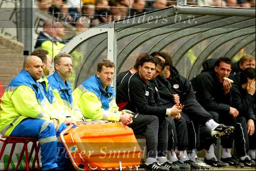 Eindhoven 28 april 2002
psv-sparta 3-0
Patrick Lodewijks op reservebank


Pet