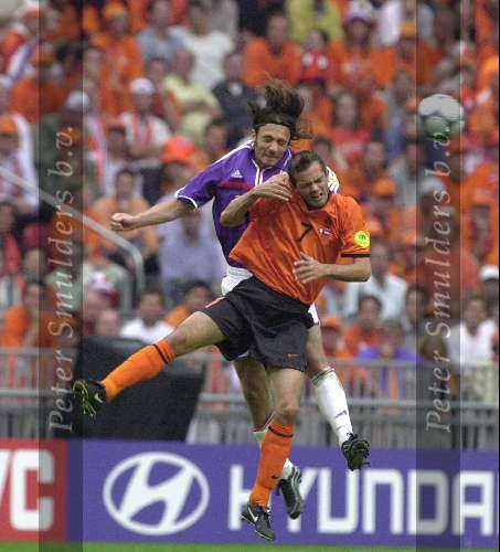 Amsterdam 21 Juni 2000
Phillip Cocu spelend voor het Nederlands Elftal