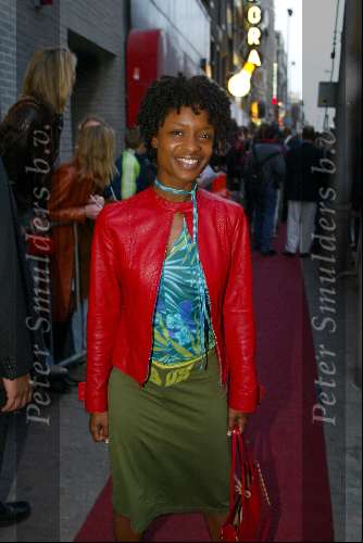 Amsterdam 23 april 2002
Premier Ali G in Pathe de Munt.
Sylvana Simons
