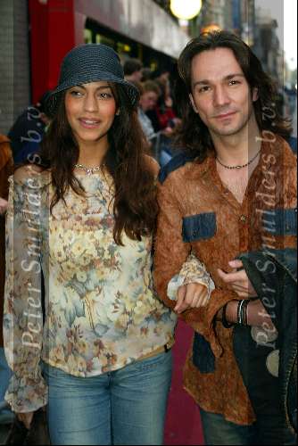 Amsterdam 23 april 2002
Premier Ali G in Pathe de Munt.
Spiros met Touriya