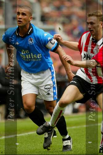 Eindhoven 28 april 2002
psv-sparta 3-0
Dennis Rommedahl en Steve Goosen