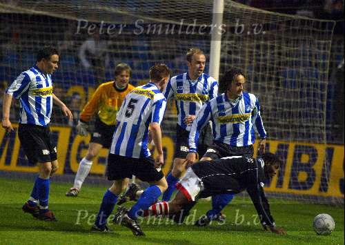 Eindhoven 19 April 2002
EVV Eindhoven-SC Emmen, eindstand 1-1
Tommy Jacobs