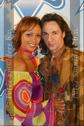Rotterdam 13 april 2002
TMF Awards in ahoy
Sonja Silva en Spiros