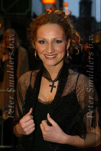 Amsterdam 8 april 2003
Premiere Johnny English met Rowan Atkinson
denise van vengaboys