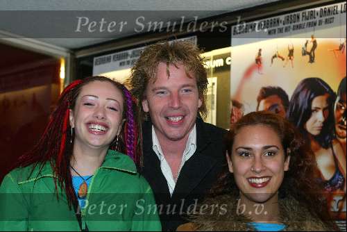 Amsterdam 7 maart 2003
Premiere Adrenaline. Daniel Louis Rivas Georgina Verbaan
Dewie idols  Marieke v Ginneken en Edwin Jansen