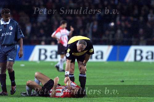 Eindhoven 31 maart 2001
PSV- fc Twente 2-1
Ruud v Nistelrooy en Dick Jol