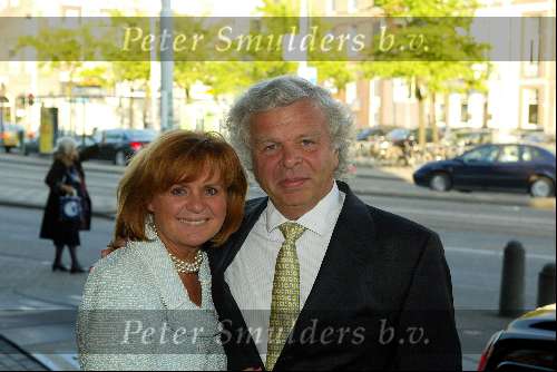 Amsterdam 22 april 2003
Cor v zadelhof 60 jaar.
feest in concertgebouw
eddy de kroes met vrouw