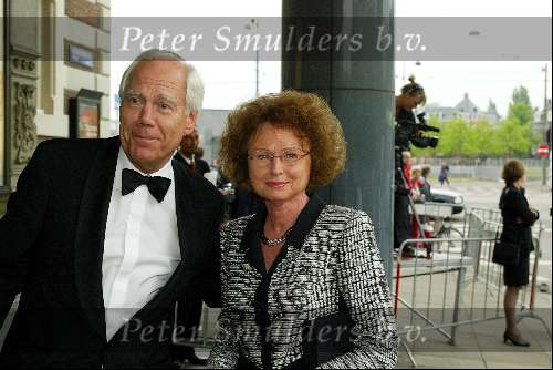 Amsterdam 25 april 2003
Concert vanwege de 65 e verjaardag van koningin beatrix
eef brouwer met vrouw