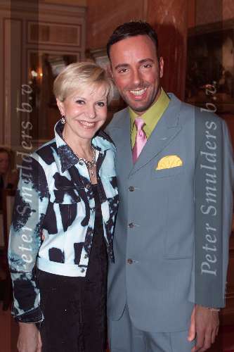 Amsterdam 24 maart 2001
Modeshow Sheila de Vries in hotel l\\\'Europe
Emily Bouman en Maik de Boer