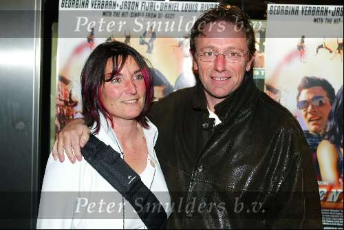 Amsterdam 7 maart 2003
Premiere Adrenaline. Daniel Louis Rivas Georgina Verbaan
Eric v Thijn met vrouw