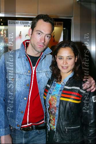 Amsterdam 7 maart 2003
Premiere Adrenaline. Daniel Louis Rivas Georgina Verbaan
Esmee de la Bretonniere en Jeroen Biegstraten