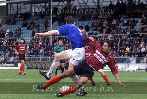 Den Bosch, 18 februari 2001
Topper in de eerste divisie tussen de nummers een en twee
FC Den Bosch-Excelsior, eindstand 4-0