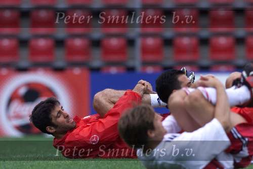 Eindhoven 14 juni 2000
Training Turkije in het PSV stadion.
Hakan Suker