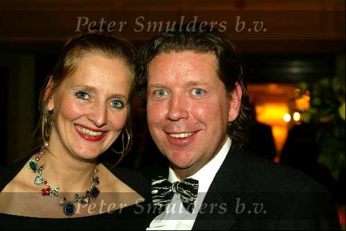 Amsterdam 8 april 2003
Premiere Johnny English. feest in hotel l\\\'europe
henkjan smits met vrouw