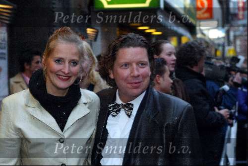 Amsterdam 8 april 2003
Premiere Johnny English met Rowan Atkinson
Henk jan smits met vrouw