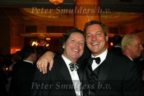 Amsterdam 8 april 2003
Premiere Johnny English. feest in hotel l\\\'europe
henkjan smits  en albert verlinde