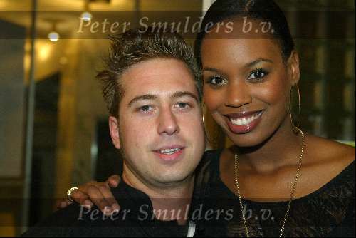 Amsterdam 7 maart 2003
Premiere Adrenaline
Jasmine Sendar met vriend