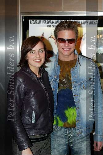 Amsterdam 7 maart 2003
Premiere Adrenaline. Daniel Louis Rivas Georgina Verbaan
Jim idols en Marieke v Ginneken