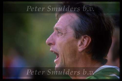 Johan Cruyff als coach van FC Barcelona