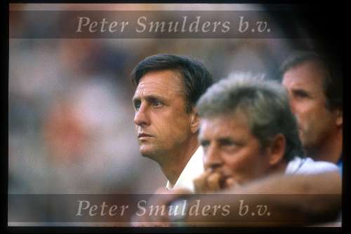 Johan Cruyff als coach van FC Barcelona