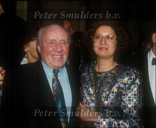 Johnny Kraaijkamp Sr. met vrouw