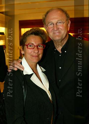 Amsterdam 16 april 2003
Opening Ralph Lauren store op pc hooftstraat .
joop v d ende met janine v d ende