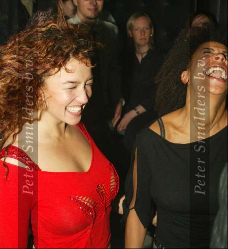 Amsterdam 7 maart 2003
Premiere Adrenaline. 
katja schuurman met een vriendin