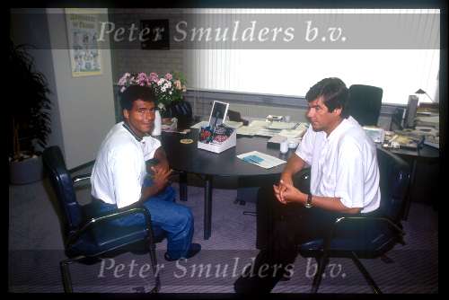 Kees Ploegsma met romario