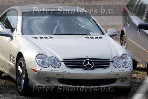 Zandvoort 24 april 2003
Marc vd Loo zijn  mercedes sl