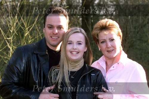 Utrecht 13 maart 2001
Charlene met Frans Bauer en Marianne Weber.