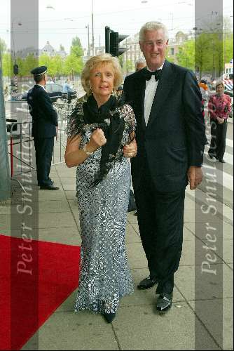 Amsterdam 25 april 2003
Concert vanwege de 65 e verjaardag van koningin beatrix
martin schroder met vrouw