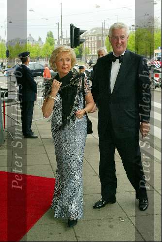 Amsterdam 25 april 2003
Concert vanwege de 65 e verjaardag van koningin beatrix
martin schroder met vrouw