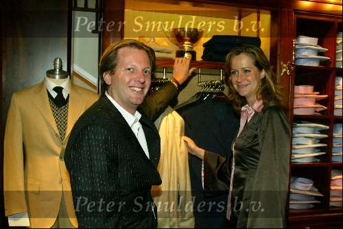Amsterdam 16 april 2003
Opening Ralph Lauren store op pc hooftstraat .
pauline huizinga en Michiel mol