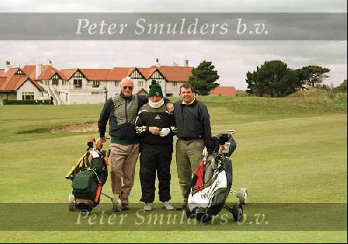 Jameson Golfwedstrijd in Dublin
Portmarnock Links Golfclub bij het clubhuis
13april 2000
Golfen in Ierland
