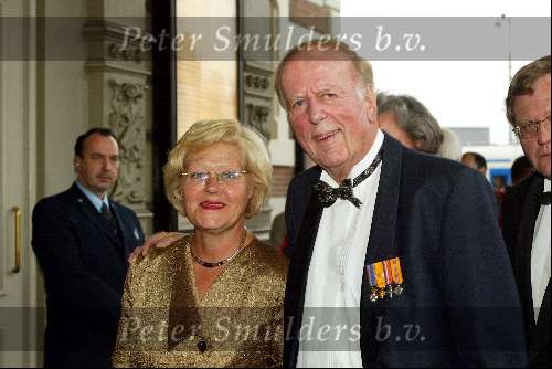 Amsterdam 25 april 2003
Concert vanwege de 65 e verjaardag van koningin beatrix
prof haspels met vrouw