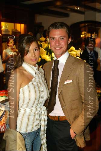 amsterdam 17 april 2003
receptie ralph lauren store op pc
rossana lima en martijn lussink
