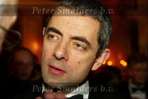 Amsterdam 8 april 2003
Premiere Johnny English. feest in hotel l\\\'europe
rowan atkinson en guido den aantrekker