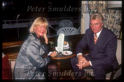 sheila de Vries met man