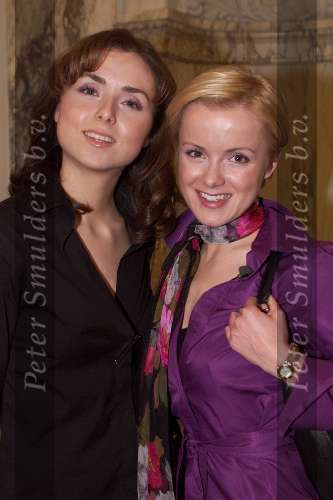 Amsterdam 29 maart 2001
Modeshow Ronald Kolk in het tropenmuseum.
dochters Harry Mens