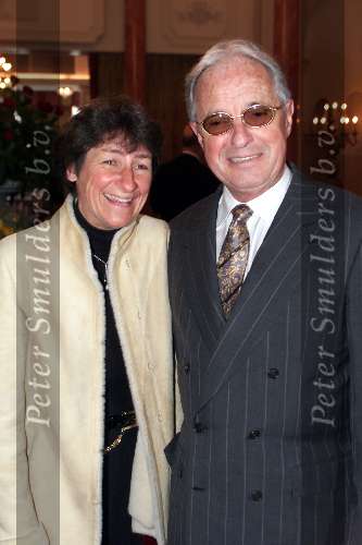 Amsterdam 24 maart 2001
Modeshow Sheila de Vries in hotel l\\\'Europe
Theo Heuft met vriendin