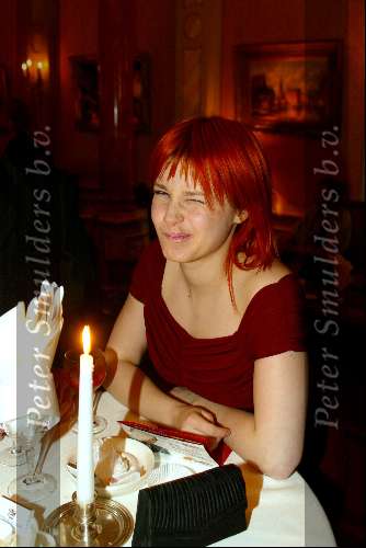 Amsterdam 8 april 2003
Premiere Johnny English. feest in hotel l\\\'europe
victoria Koblenko