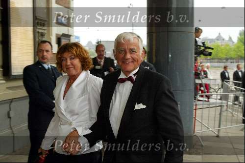 Amsterdam 25 april 2003
Concert vanwege de 65 e verjaardag van koningin beatrix
wim dik met vrouw