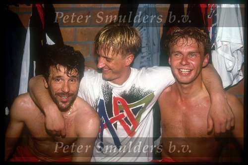 Wim kieft Erik Gerets en stan valkx