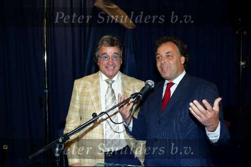 Rotterdam 13 april 2004
Presentatie cd Lee Towers in Hotel New York.
Lee Towers en Aad Ouborg