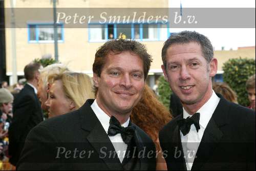 Scheveningen 4 april 2004
Premiere Lion King in Kurhaus.
Albert Verlinden met vriend Onno