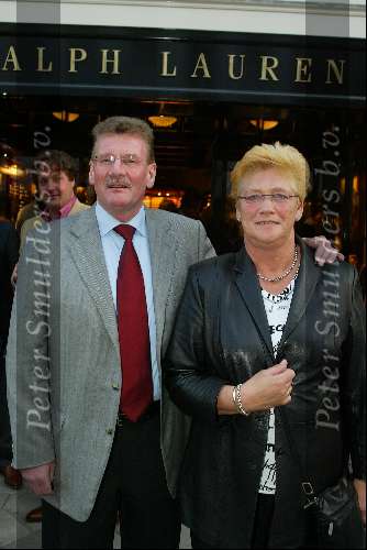 amsterdam 17 april 2003
receptie ralph lauren store op pc
Arie v Eijden met vrouw