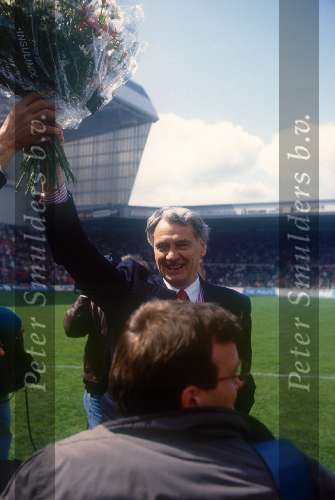 Bobby Robson 1991/1992 bij afscheid