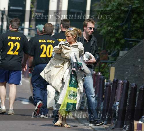 amsterdam 24 april 2003
candy dulfer met vriendl