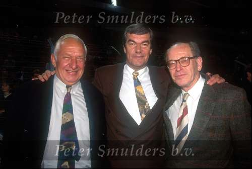 Dr. Carel v d Brekel met Kees Ploegsma en Dr. Velzeboer
1994